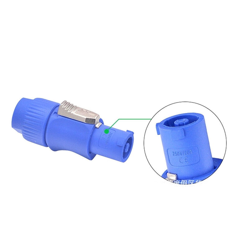 10-Pack NAC3FCA PowerCon Cable Connector - Power In Adapter Replacement Compatible With Neutrik
