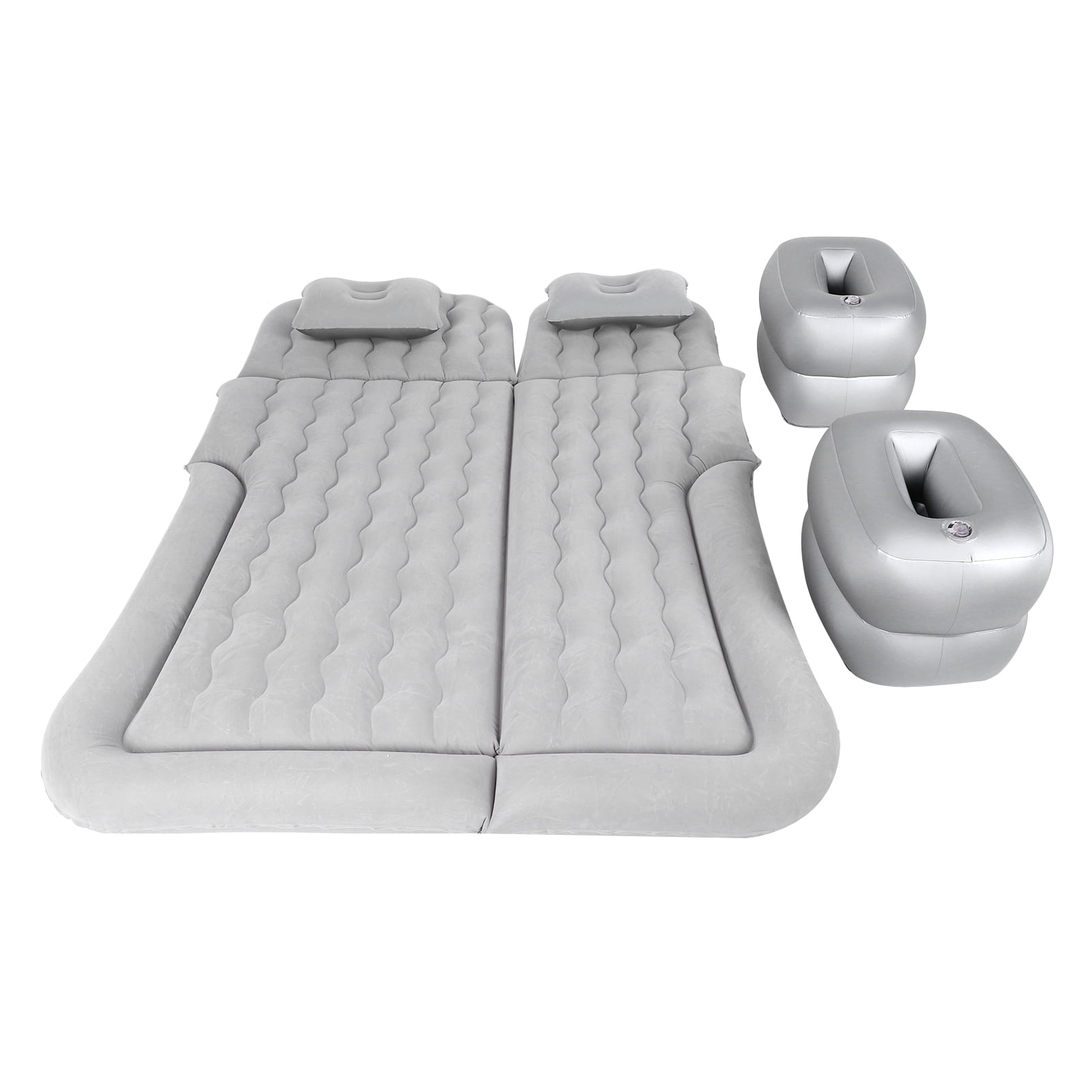 Akozon Car Supplies,Car Air Mattress Vehicle Inflatable Thickened Travel Bed Sleeping Pad Camping Accessory, Camping Bed