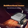thumbnail image 2 of Soumake Compact 12V Car Heater Defroster Fast Defrosting Cooling Portable User-Friendly Vehicle Heater Auto Supply, 2 of 7