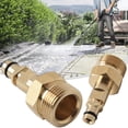 thumbnail image 4 of M22 Hose Adapter High Pressure Washer Quick Connect Plug-In Nipple Hose Fitting Adapter Garden Cleaning Tool Accessories, 4 of 9