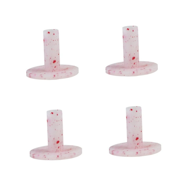 S SERENABLE 4 Pcs Supports de T-Shirts de Golf en Caoutchouc Premium pour Driving Range T-Shirts de Golf en Caoutchouc Rose