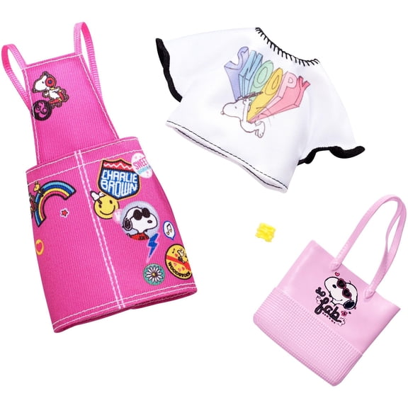 Barbie Peanuts Snoopy Fashion Pack with Accessories