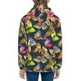 thumbnail image 4 of Hoodies for Teen Girls Boys - Butterfly Wild Insect Warm Boys' Fashion Zip Up Hoodies & Sweatshirts, Boys Girls Kids Clothes Size 7-8 Youth Pullover with Kangaroo Pocket, 4 of 5