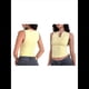 thumbnail image 3 of Camiseta Sin Mangas con Cuello y Corte Limpio para Mujer Amarillo M, 3 of 6