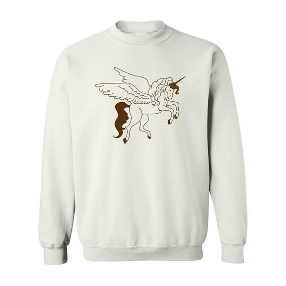 Mythical Pegasus Sweatshirt Women -Image by Shutterstock, Female 3X-Large