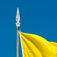 thumbnail image 4 of PENIKOKO 3pcs Flagpole Decorations Silver Plastic Topper for Office Relocation, 4 of 8