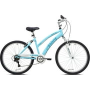Kent 26 in. Ashbury Dual Suspension Bicycle, 7 Speed, Alloy Frame, Blue