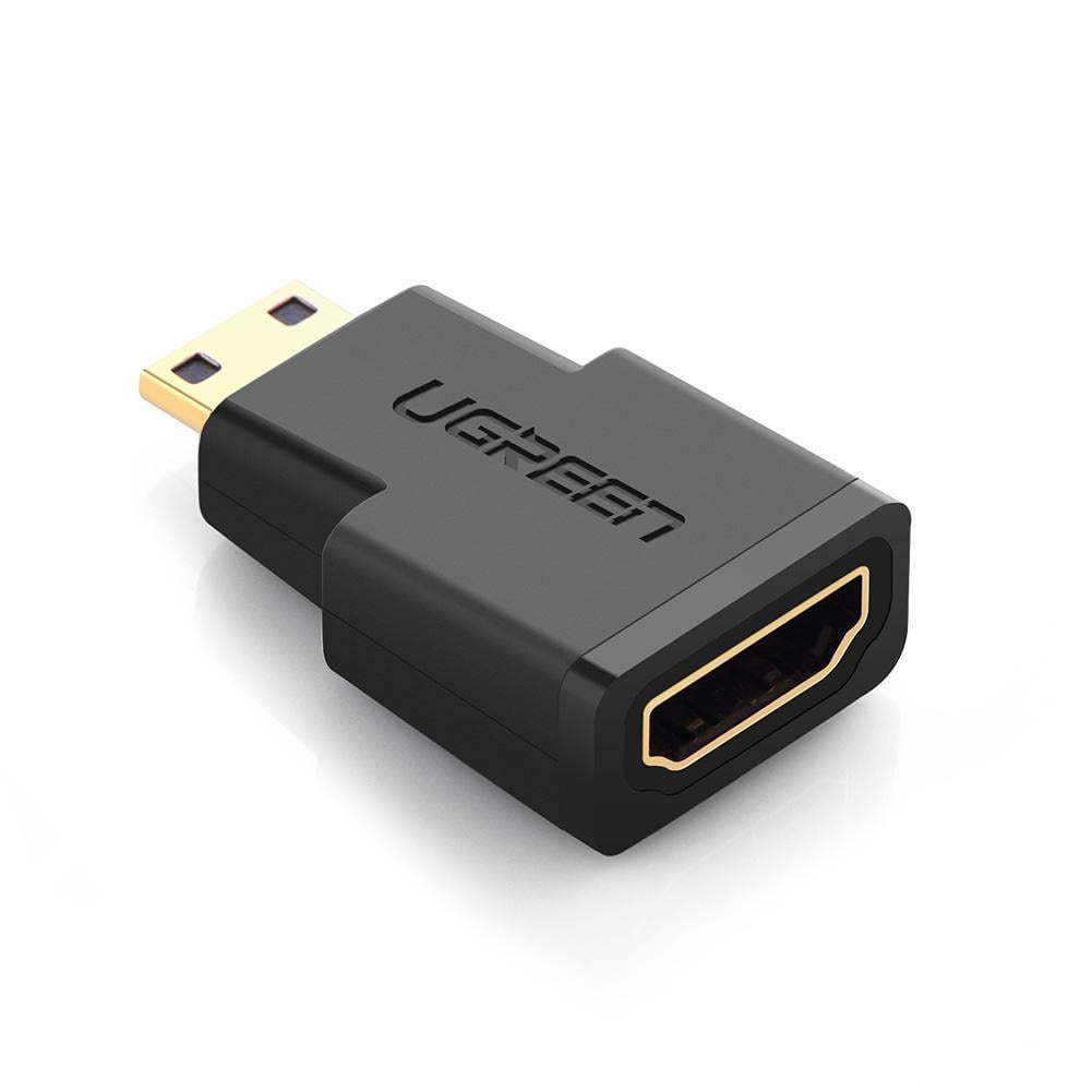 UGREEN 2-en-1 Adaptateur Mini HDMI et Micro HDMI Mâle vers HDMI Femelle  Plaqué Or