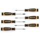 thumbnail image 5 of Juego de destornilladores GEARWRENCH, 6 piezas, tamaño mini, doble mango, 5 of 9