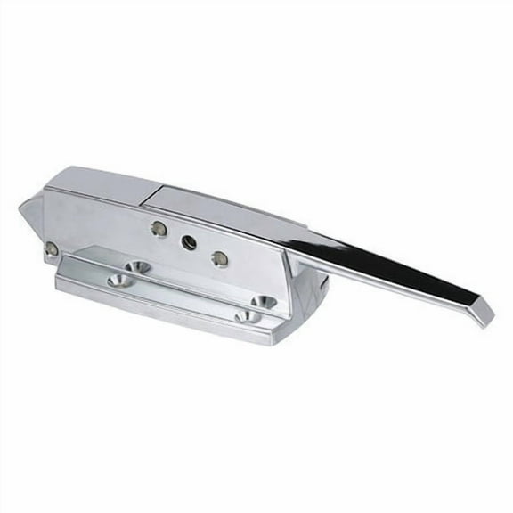 COMPONENT HARDWARE W19-Y001 Polished CP Walk-In Cooler Door Latch Bo