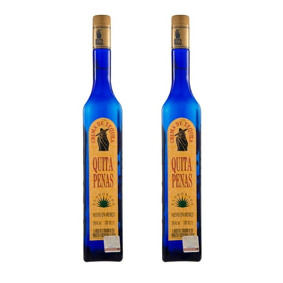 Pack de 2 Crema De Tequila Quita penas 1 L Quita penas 1 L