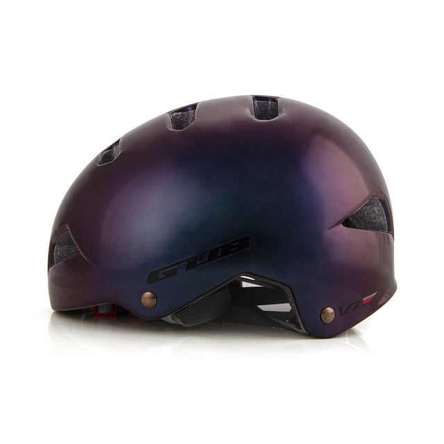 Sonducket Casco de ciclismo para hombre, cascos de seguridad para bicicleta, sombrero transpirable multifuncional, suministros para montar, Ciclismo Púrpura L