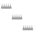 thumbnail image 3 of kurtrusly 5 Pieces Universal Steel Nut Driver Home Garage Woodworking Shank Bit Electric Pneumatic Screwdriver Bits Tools 18x65mm 3Set, 3 of 6