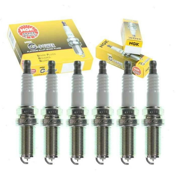 6 pc NGK G-Power Spark Plugs compatible with Infiniti FX35 3.5L V6 2003-2008