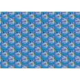 thumbnail image 1 of Ahgly Company Machine Washable Indoor Rectangle Transitional Royal Blue Area Rugs, 4' x 6', 1 of 7