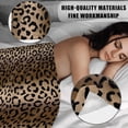 thumbnail image 4 of Leopard Print Blanket Gifts for Women, Super Soft Flannel Fleece Cheetah Throw Blanket Gift for Birthday Christmas, Fuzzy Cozy Blankets for Couch Bed Sofa Leopard Decor 50"×60", 4 of 6