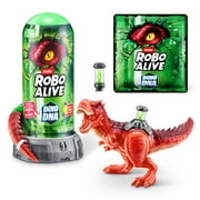 Robo Alive Dino DNA Dinosaur by ZURU - Robot Toy Light-Up DNA Helix Spine for Kids Ages 3+
