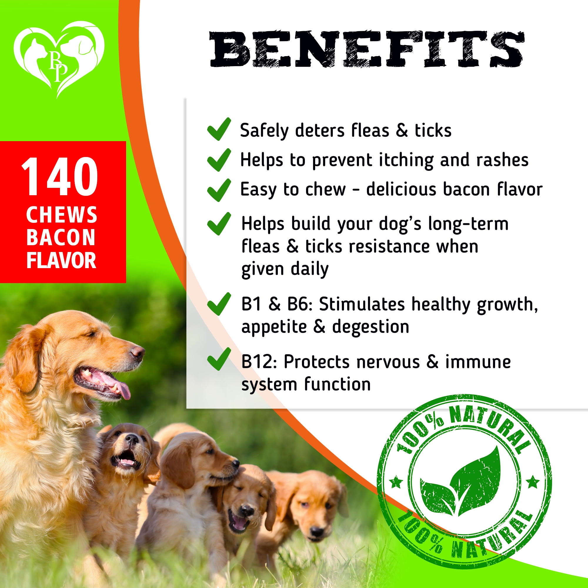 Buy Beloved Pets Flea and Tick Control Treats for Pets - Made in USA ...