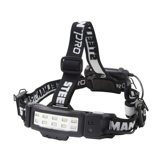 STEELMAN PRO 79417 Slim Profile Dual Mode LED Headlamp with Hands-Free Activation