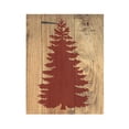 thumbnail image 2 of Pine Tree Christmas Stencil Template Reusable 8.5 x 11 for Painting on Walls, Wood, Etc. By Stencilville, 2 of 2