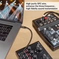 thumbnail image 4 of Smithok 2pack 6.6Ft 3.5mm TRS to Dual 6.35mm Stereo Cable 1/8 TRS to Dual 6.35mm 1/4 TS Mono Y Splitter Audio Cord Adapter for Smartphone, Mixer,PC, CD Player, Speakers and Home Stereo System, 4 of 6