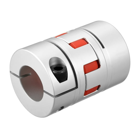 Shaft Coupling 28mm to 28mm Bore L78xD55 Flexible Coupler Joint for Servo Motor