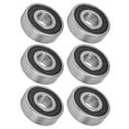 thumbnail image 4 of Rubber Sealed Ball Bearing Deep Groove Ball Bearing Radial Ball Bearings 10PCS Rubber Sealed Ball Bearing Radial Mini Deep Groove Bearings For Linear Motion Devices, 4 of 8