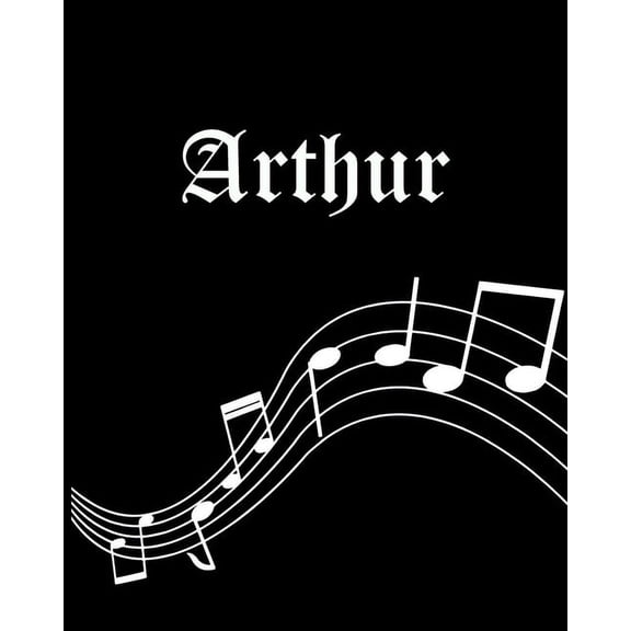 Landon : Sheet Music Note Manuscript Notebook Paper - Personalized ...