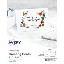 Avery AVE03265 Carte de Vœux