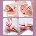 thumbnail image 5 of Scrubbies The Sud Bud, Upgraded Version Silicone Body Scrubber, Bath, Shampoo and Massage 3 in 1, Comfortable Soft Fur, Deep Cleaning, Non-Slip High Elastic Strap, for All Type of Skin, 5 of 8
