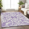thumbnail image 4 of Dalyn Rugs Premium Machine Washable Mayfield AMF973 Purple 9' x 12' Rug, 4 of 7