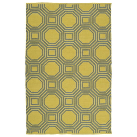 Kaleen Brisa Gray/Yellow Indoor/Outdoor Area Rug