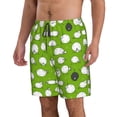 thumbnail image 2 of Vsdgher Funny Sheep Doing Yoga Men's Beach Shorts, Surfing shorts, Swim trunks, Quick Dry Swim Trunks for Surfing Beach Fun -XX-Large, 2 of 6