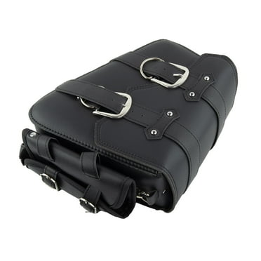 Motorcycle Swingarm Bag Saddlebags Side Tool Bag PU Leather Luggage Saddle Bag Pouch For Harley Sportster XL 883 1200 48 72