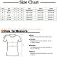 thumbnail image 3 of Ndbuld Basic T Shirts for Women UPF 50+ Short Sleeve Casual Summer Tops Women's Solid Cotton and Linen Button Design Half Sleeve Casual Shirt,Blue,2XL, 3 of 8