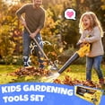 thumbnail image 4 of YCFUN Kids Leaf Blower Toy, Real Working Lawn Garden Tool with Airflow & Sounds, Outdoor Pretend Play Gift for Boys & Girls Ages 3-6, 4 of 6