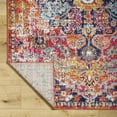 thumbnail image 5 of Livabliss Harput Vintage Medallion Runner Area Rug,2'7" x 7'3",Burnt Orange, 5 of 9
