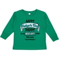 thumbnail image 3 of Inktastic Happy Father's Day- best gift ever Boys or Girls Long Sleeve Toddler T-Shirt, 3 of 5