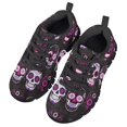 thumbnail image 3 of Chririnla Kids Sneakers for Boys Girls Hippie Skull Running Tennis Shoes Lightweight Breathable Sport Athletic Sneakers Youth Fashion Footwear, 3 of 7