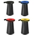 thumbnail image 2 of Portable Retractable Foldable Chair Light Weight Strong Adjustable Plastic Stool For Fishing And Traveling, 2 of 9