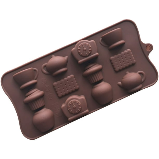 Inteprter Moldes de silicona para pasteles de 12 cavidades, jabón, galletas, magdalenas, equipo para hornear, accesorios, molde para Pan, molde para Herramientas y accesorios para hornear Inteprter HA004454-00