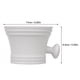 thumbnail image 2 of Recipiente de plástico para crema y jabón, taza para afeitar, tazón, taza con asa, herramienta de afeitado, 2 of 9