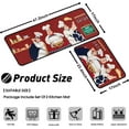 OUXIOAZ Chef Kitchen Rugs and Mats Non Skid Washable Absorbent