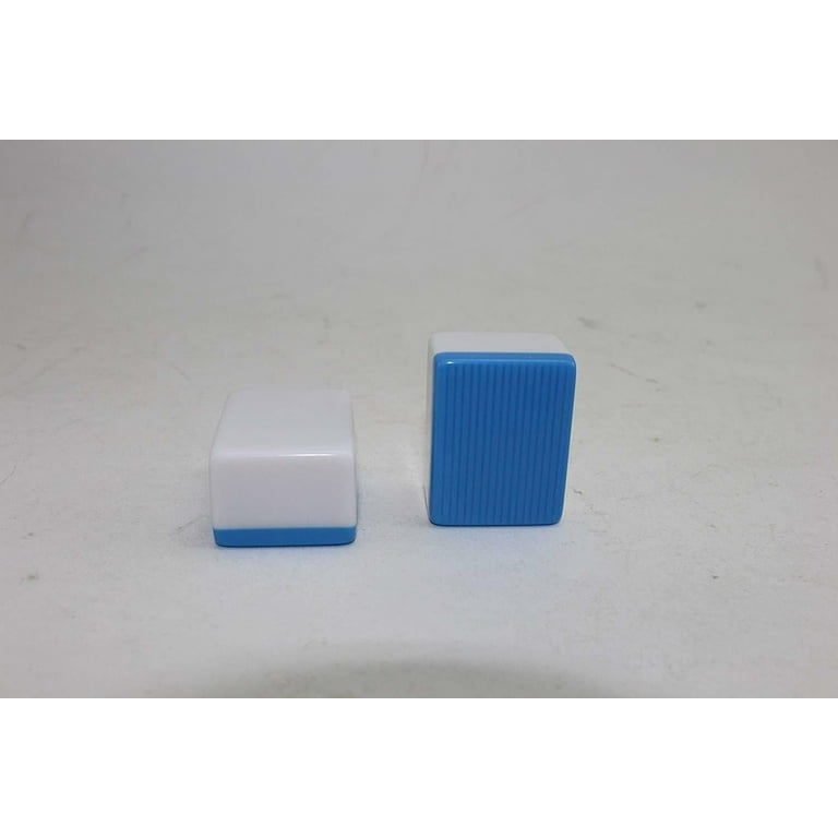 麻雀 yaojiejinjing M36PH-2 高級壓克力麻將Chinese Numbered X-Large Blue Tiles
