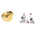 thumbnail image 1 of Escultura De Fruta, Figura De Cerámica, Decoración, Colección, Artesanía, Adorno Delicado, Estatua De Escritorio, Esculturas De Elefantes, Estatuas De Animales, Artesanías, Decoraciones De, 1 of 8