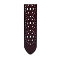 thumbnail image 6 of Unique Bargains Women's Carved Multi-Hole Hollow Alloy Pin Buckle Faux Leather Belt, 6 of 7