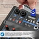 thumbnail image 5 of Mezclador de audio Pyle PMXU43BT.5 4 canales USB Bluetooth MP3, 5 of 8