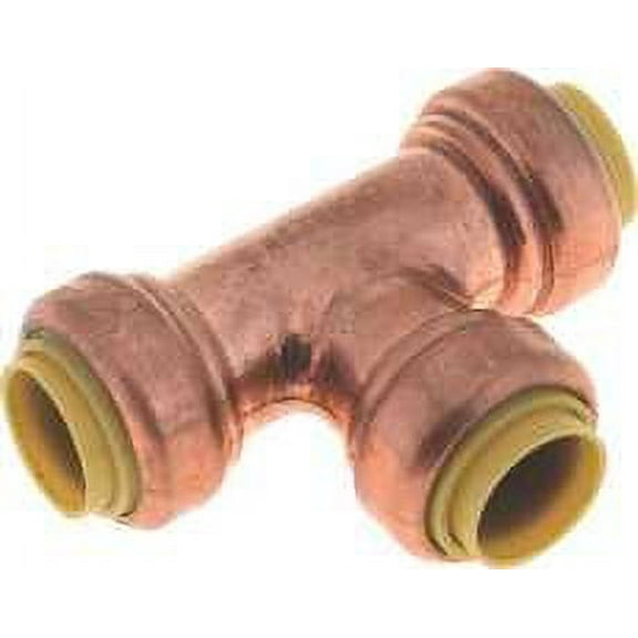 PREMIER PUSH FIT TEE, 1 IN., LEAD FREE per 3 Each