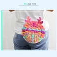 thumbnail image 3 of Silicona Tie Dye Macaron Bolsa de hombro Push Bubble Toys para niños adultos (D) Likrtyny juguetes de los niños, 3 of 9