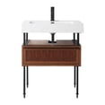 thumbnail image 2 of DAKOTA VANITY 30' WIDE - TEAK WITH BLACK HARDWEAR, 2 of 5